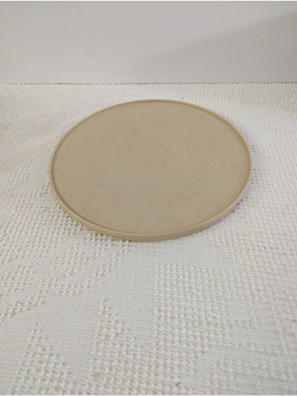 Vintage Rubbermaid JB1 2709 Lazy Susan Turntable 10.5" Round Almond Single #2